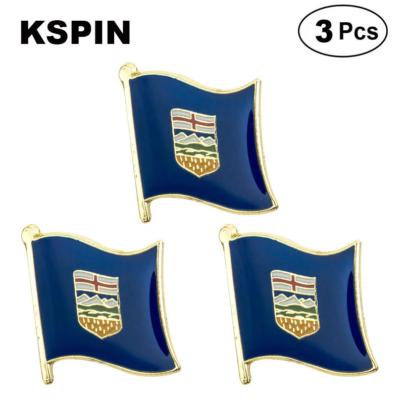 

ALBERTA Lapel Pin Brooches Pins Flag badge Brooch Badges