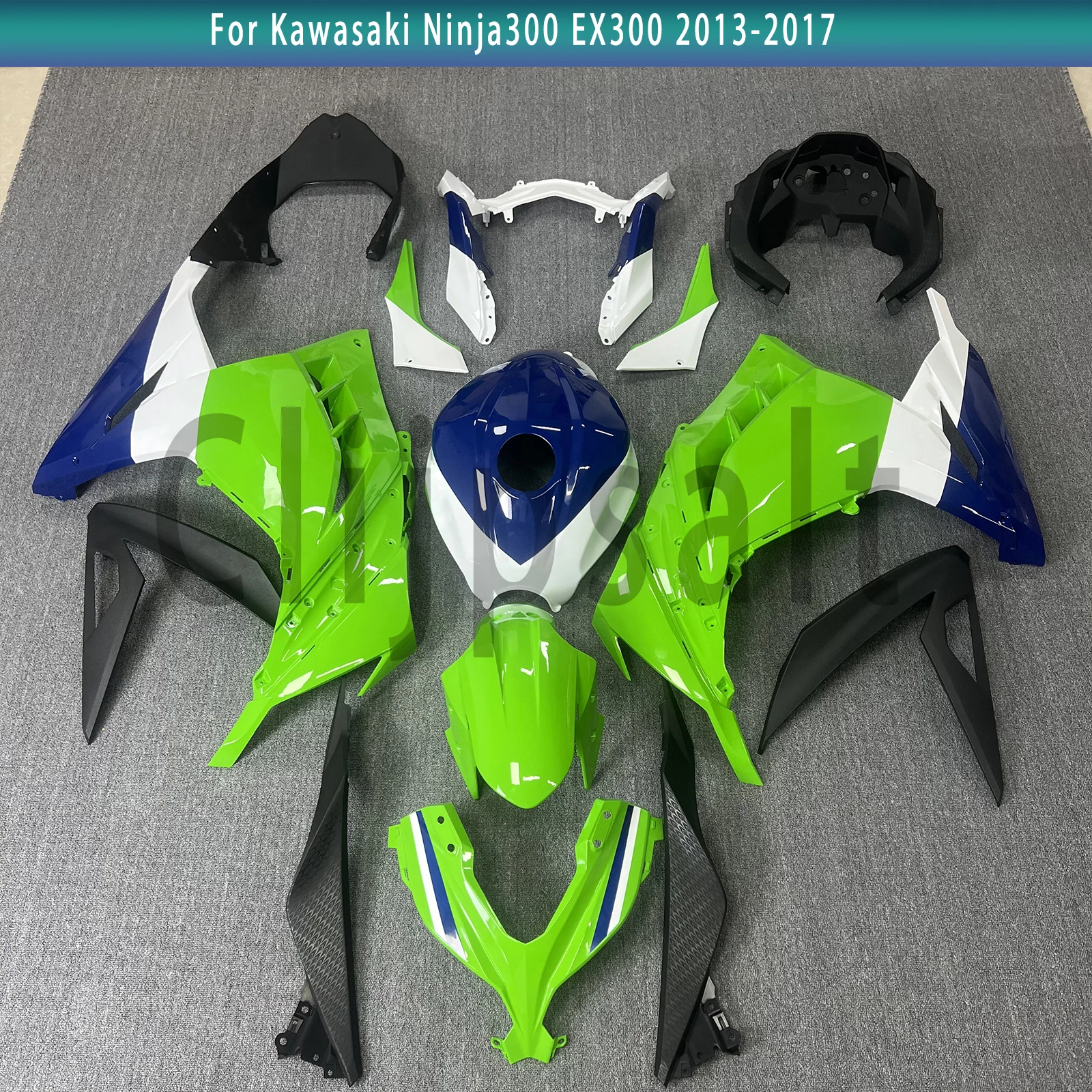 Для KAWASAKI EX300 NINJA300 Ninja 300 EX250 2013-2017 комплект обтекателя мотоцикла аксессуары полный