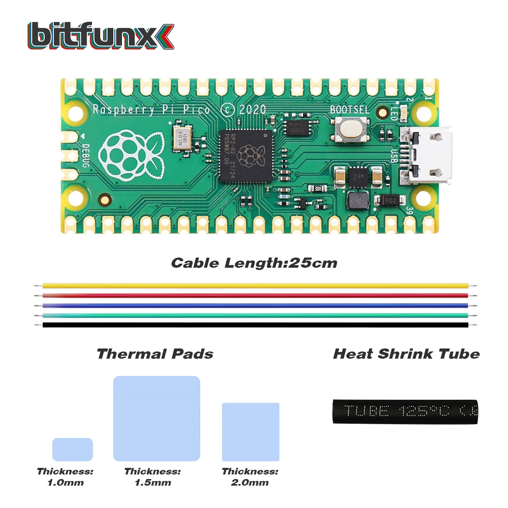 For Gamecube SD2SP2 SD Card Adapter + Raspberry Pi Pico Board Picoboot IPL Replacement Modchip