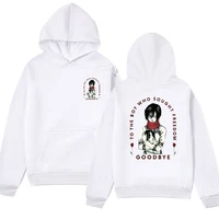 japanese anime attack on titan graphics print hoodies ackerman mikasa eren jaeger sweatshirts sudadera felpa moletom hoodie men
