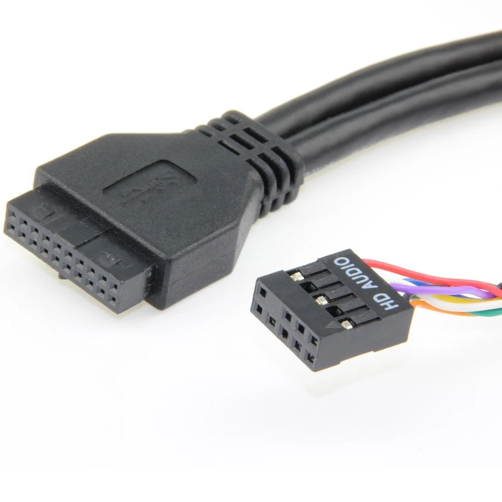 USB 3.0 2-портовый 3 5-дюймовый отсек для дискеты Plug And Play Hub Микрофонный вход Открытый