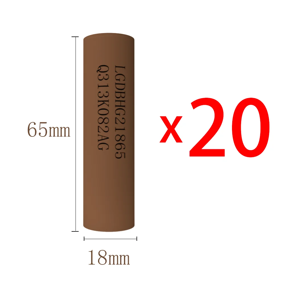 100% новая HG2 18650 3000 мАч 3 6 В хострем БПЛА Электронная укладка энтовоз 20 А 35 макс