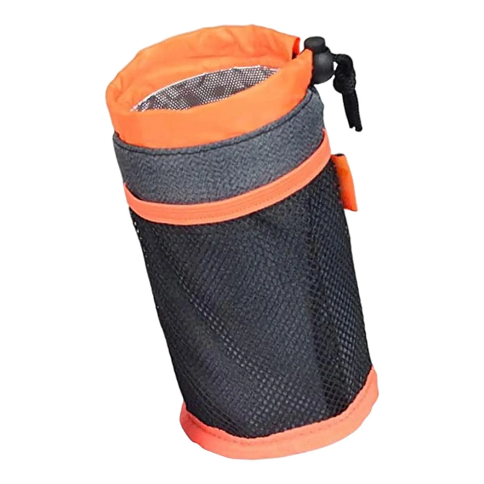 Water Bottle Bag Handlebar Keep Warm Drink Holder Portable Adjustable High Capacity Snack Storage Good Replacement for Rollator |