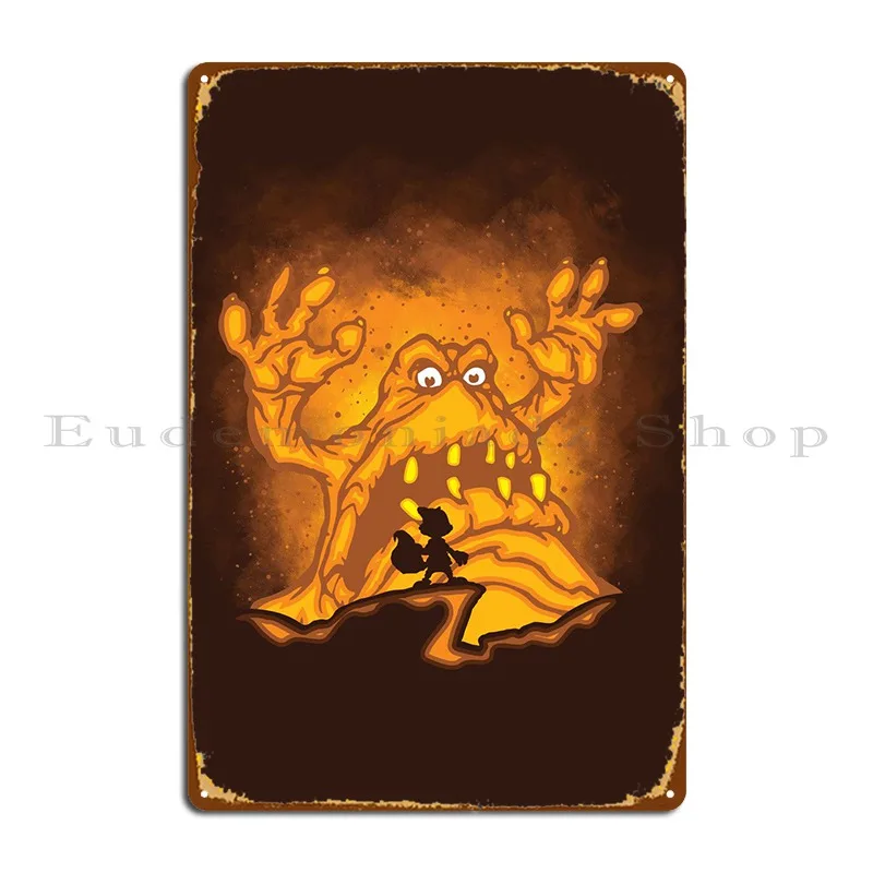 Большой могучий поо металлический знак для гостиной роспись создание печати