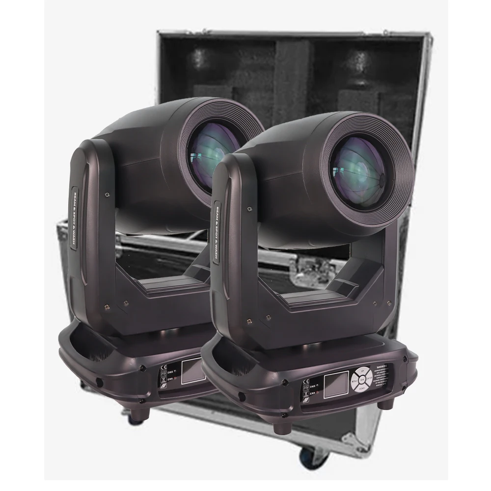 

YUER Pro 420W 20R Beam/Spot/Wash BSW 3in1 Освещение с подвижной головкой и зумом 5 призмен DJ Дискотека Ночной клуб Свадебный сценический светильник Вечеринка