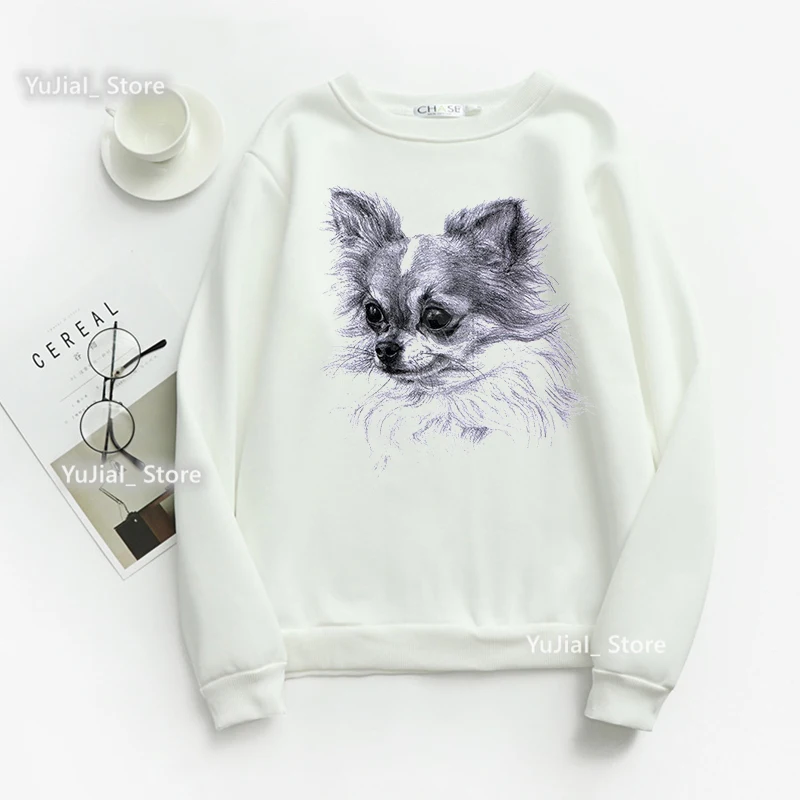 

Cute Corgis Graphic Print Sweatshirt Girls Funny Dog Lover Hoody Women White/Pink/Gray Jumper Harajuku Kawaii Tracksuit Coat