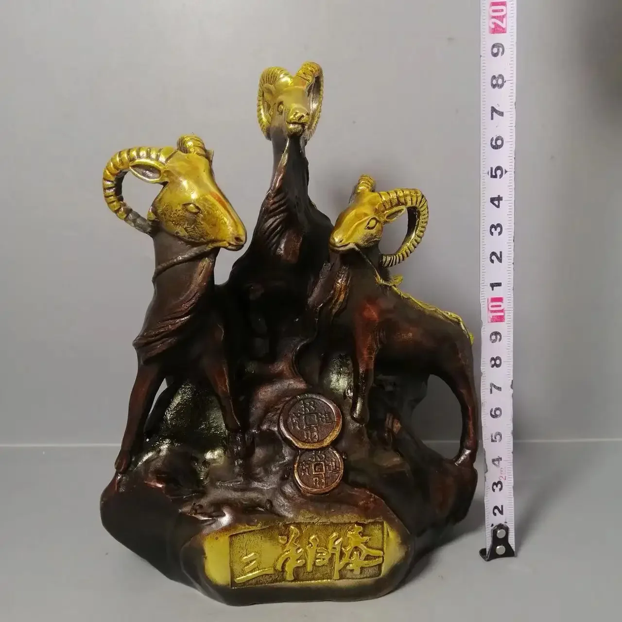 Орнамент Sanyang из утолщенной меди позолоченный