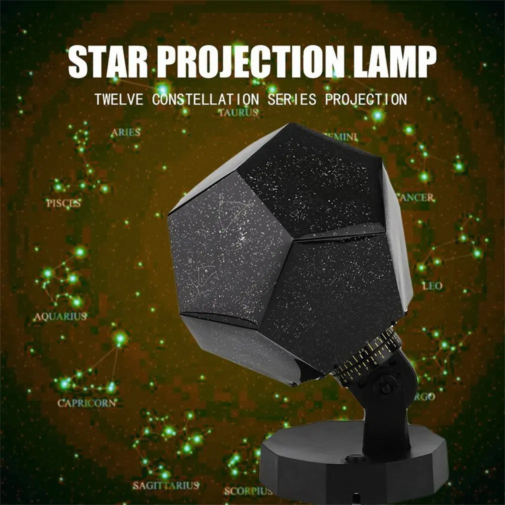 

Star Sky Projector Romantic Cosmos Night Lamp LED Projection Lamp Bedroom Decoration Portable Home Decor Kid's Gift