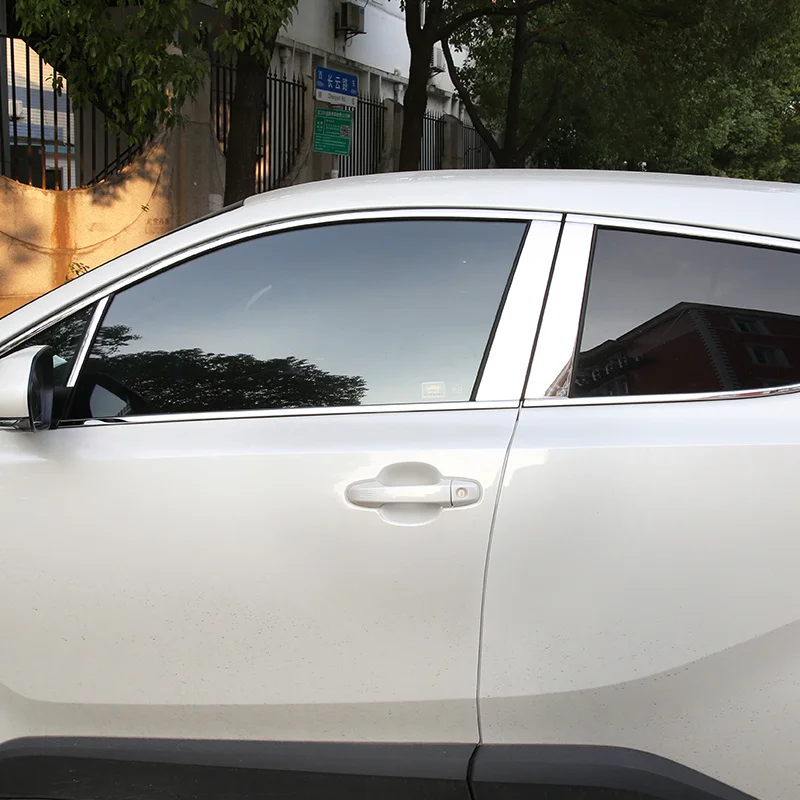 

WELKINRY For Toyota C-HR CHR AX10 AX50 2017 2018 2019 2020 2021 2022 car window central middle A B C column pillar post trim