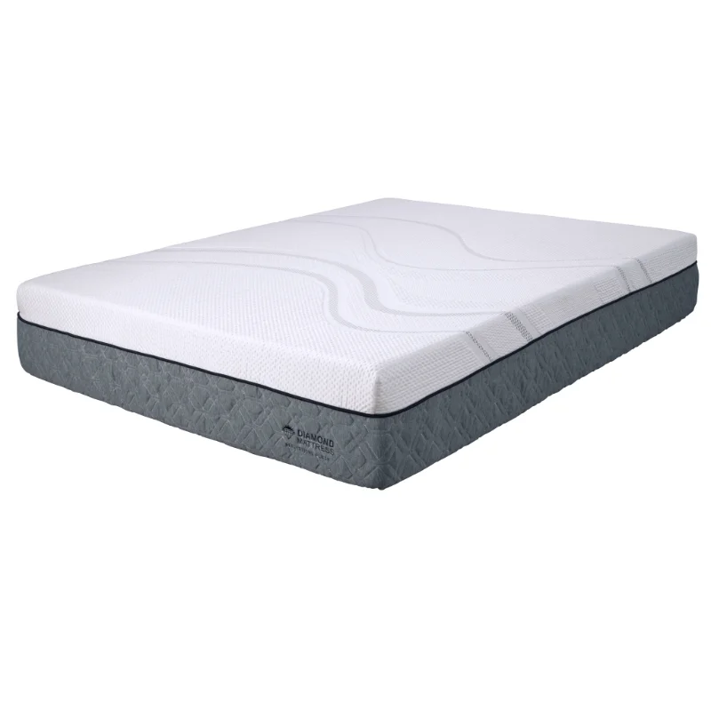 

King - Capri Graphene Memory Foam 12" - Medium Feel White Polyurethane [US Stock]