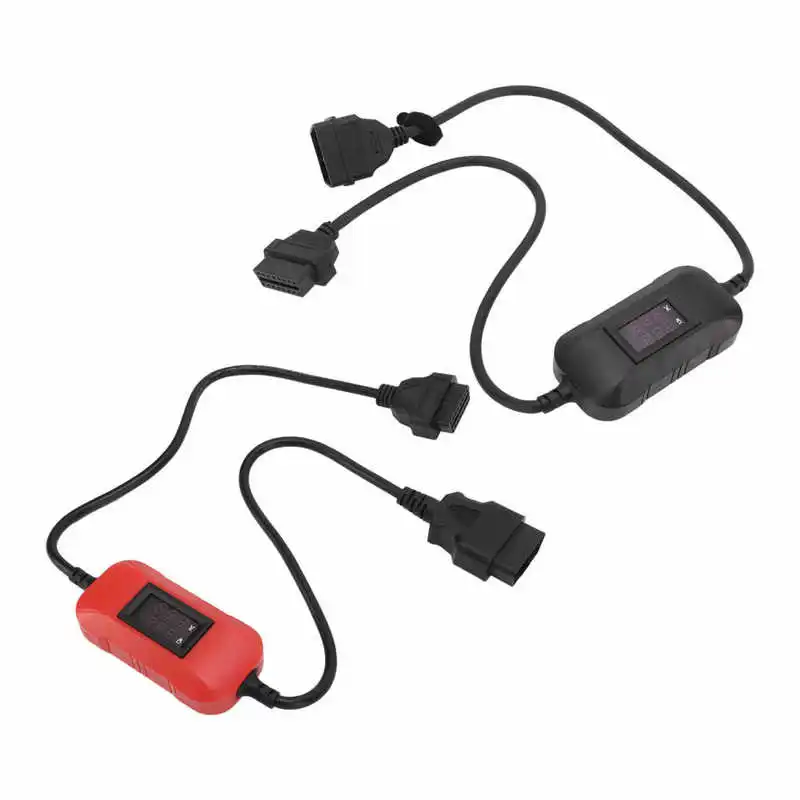 

Diagnostic Tool Adapter Cable Heatproof Antiaging 12‑24V OBD2 Scanner Adapter Sturdy for Heavy Duty Trucks Diesel for X431