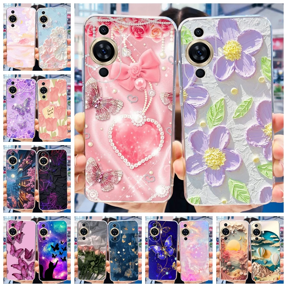 For Huawei Nova 11 Pro Case GOA-AL80 GOA-LX9 Cover Fashion Pattern Phone on NOVA FOA-LX9 Nova11 11Pro Ultra Coque