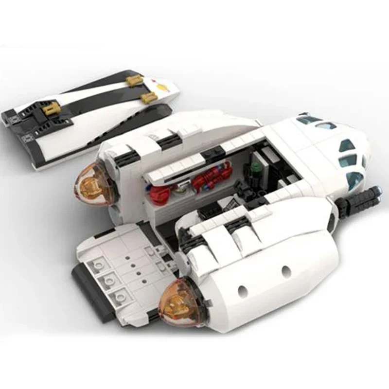 Технические Moc-кирпичи модель космического корабля звездный трек космический