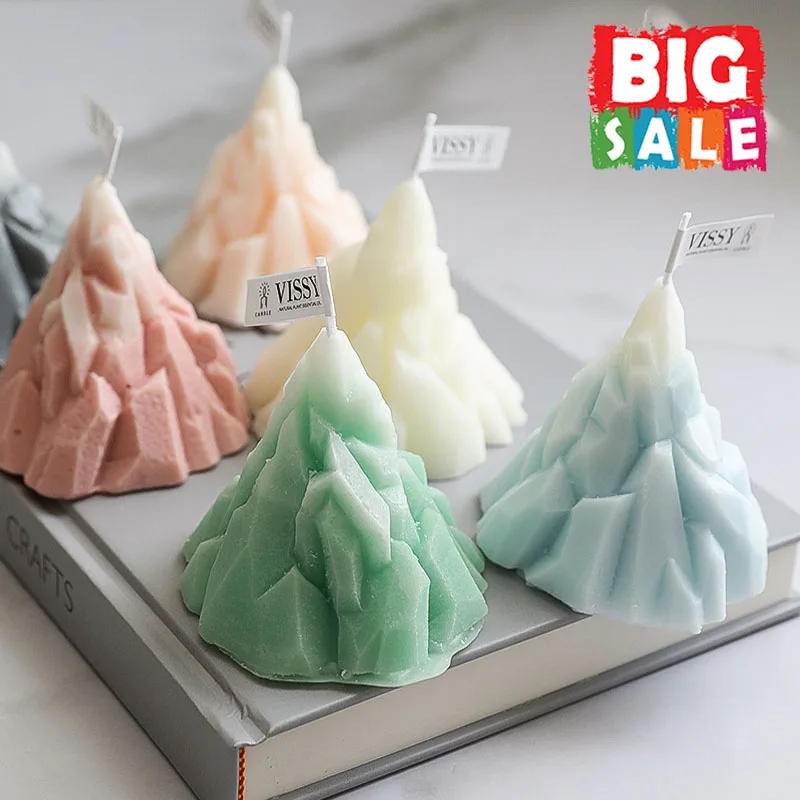 

Ins Fengxueshan Aromatherapy Candles Ice Cube Candles Home Decoration Photography Ornaments Gifts for Girls