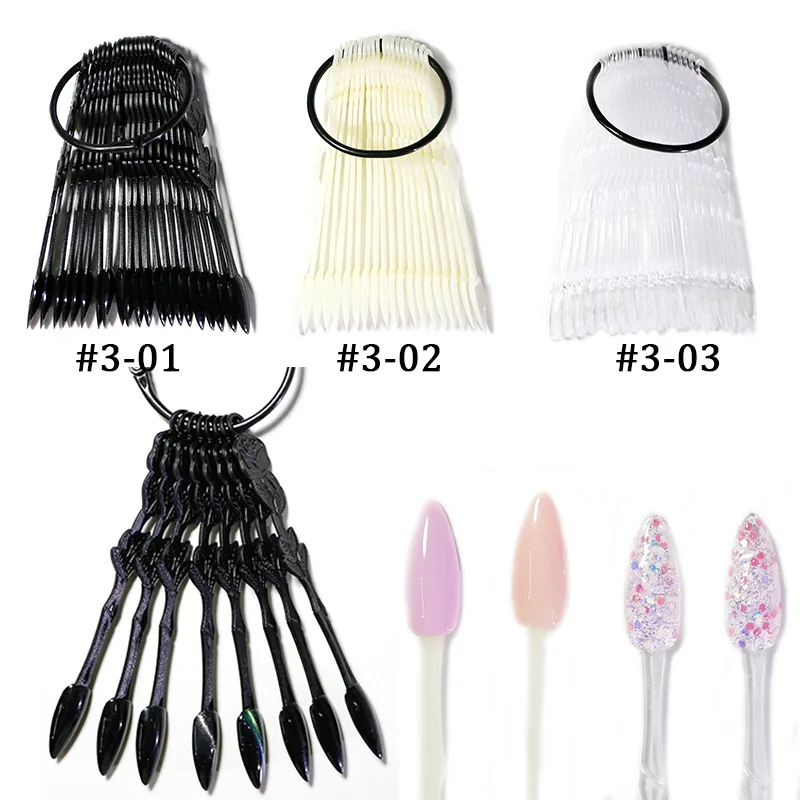 

Накладные ногти Типсы цветная карточка демонстрация демонстрации полочки инструменты пряжка кольцо Маникюр Сделай Сам демонстрация ногте...