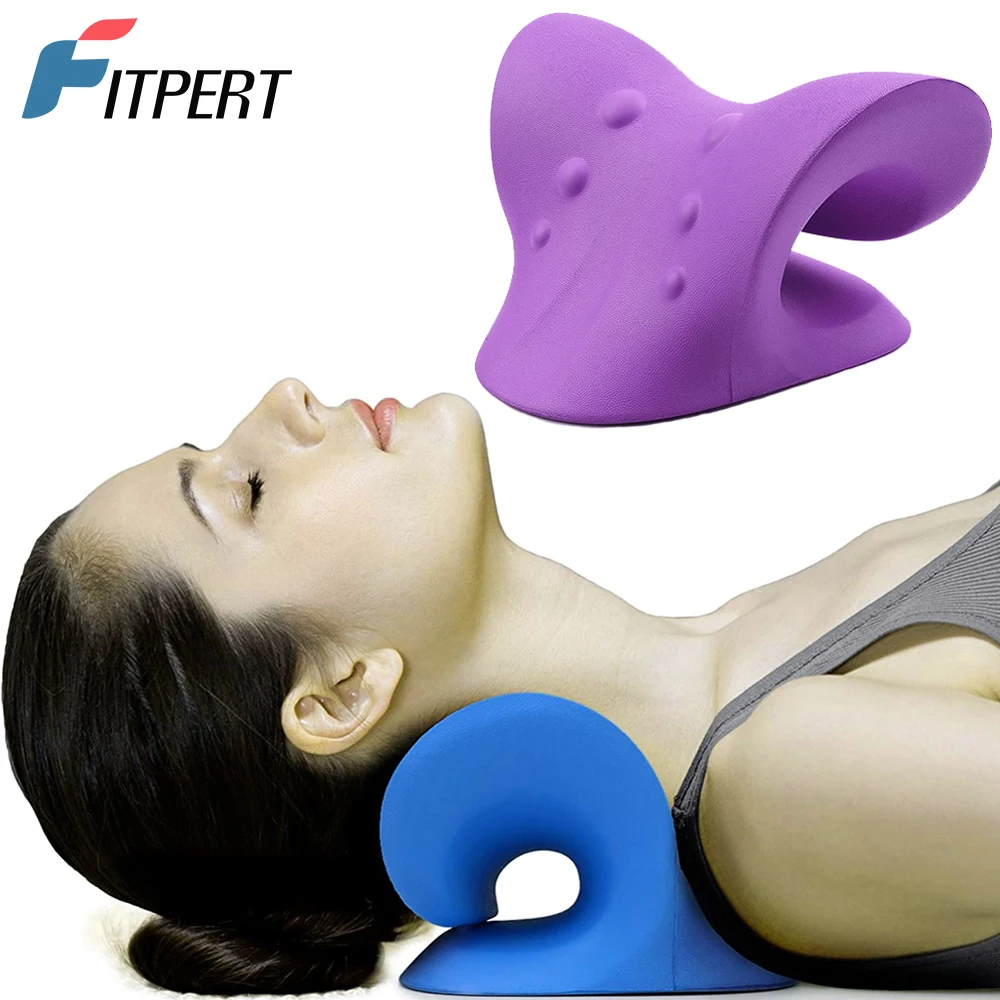 

Выпрямитель для шеи и плеч, устройство для растяжки шеи, снятия боли и выравнивания позвоночника, хиропрактика, подушка