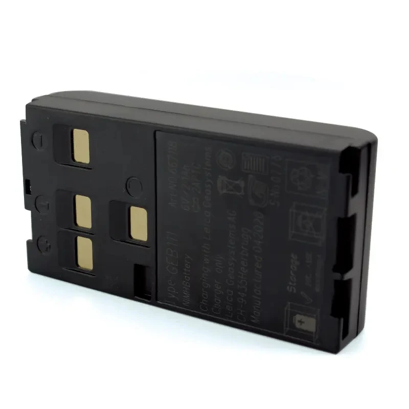 GEB111 Аккумулятор 6 В 2100 мАч для тахеометра TPS TC GS SR Series Survey