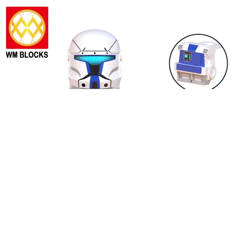 

WM6124 Clone Building Blocks Trooper Force 99 Hunter Crosshair Wrecker Rex Star Brick Figures