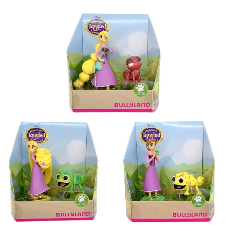 Экшн-фигурки из аниме Disney игрушки принцесса Рапунцель и Паскаль хамелеон