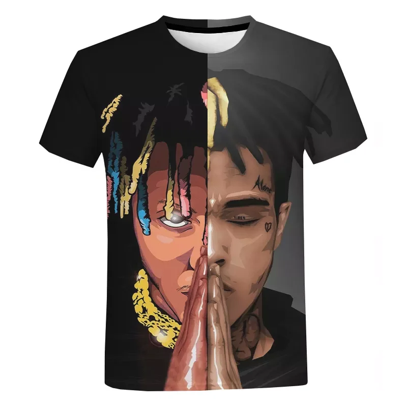 

Wrld 3D T Shirt Hip Hop Singer Rapper Rock T Shirt Harajuku Streetwear Breathable High Quality T-shirt Casual Tee Tops