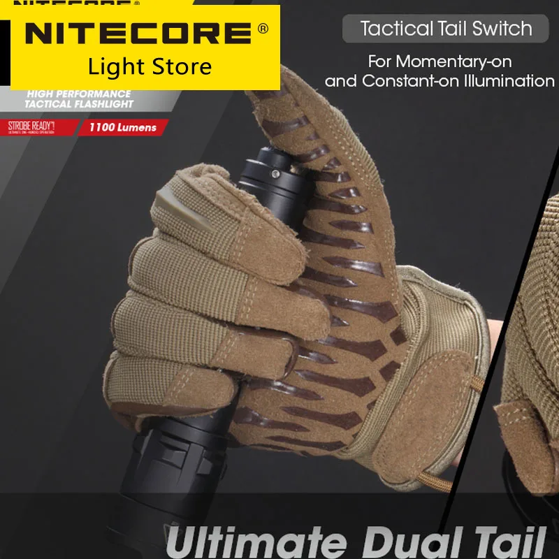 Оригинальная прочная светодиодная вспышка NITECORE P20 v2 3500 лм мгновенсветодиодный