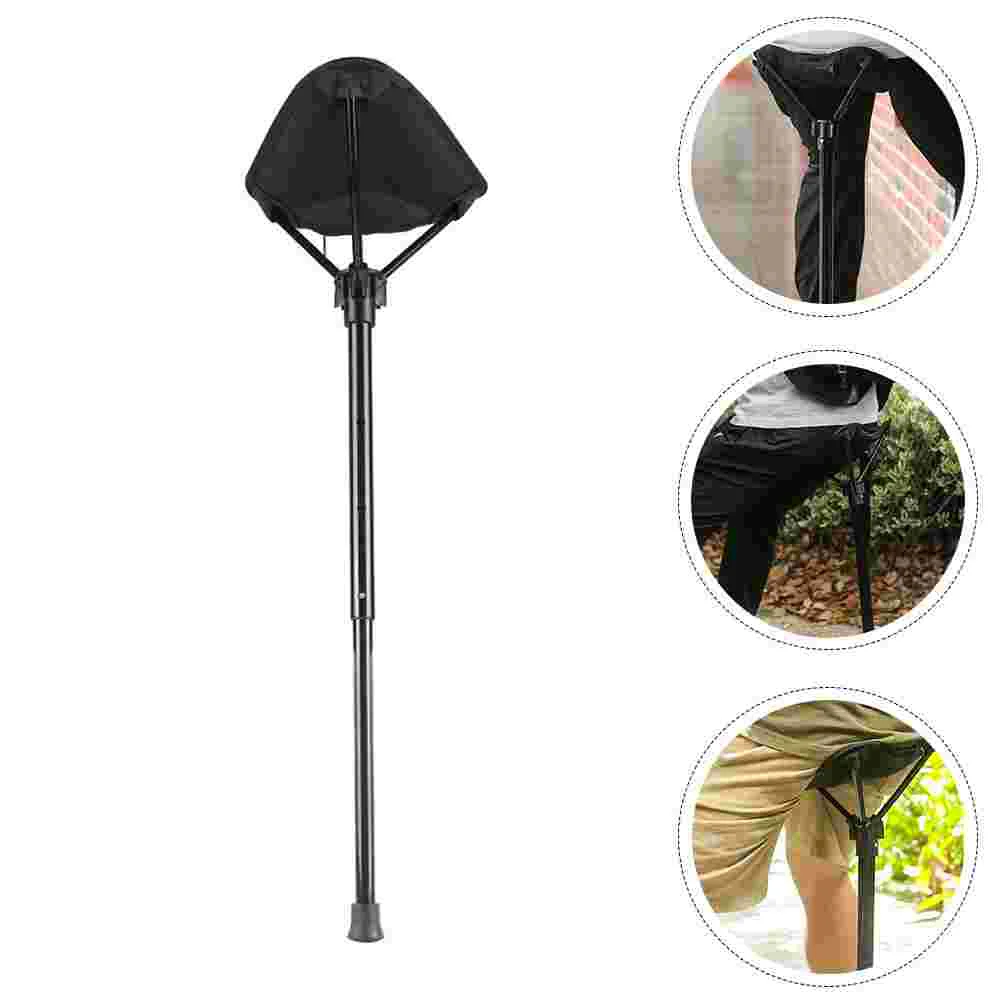 

Outdoor Folding StoolFolding Chair Travel Portable Collapsible Stool Hiking Aluminum Tube Aviation Lightweight Stick Seat