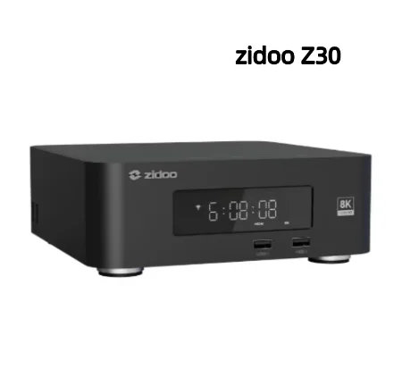 Медиаплеер ZIDOO Z30 PRO-8K процессор Amlogic S928X-K 6G+64G DV HDR10+ Set Top Box Android 11 BDMV/ISO HDD Bay до 16 ТБ