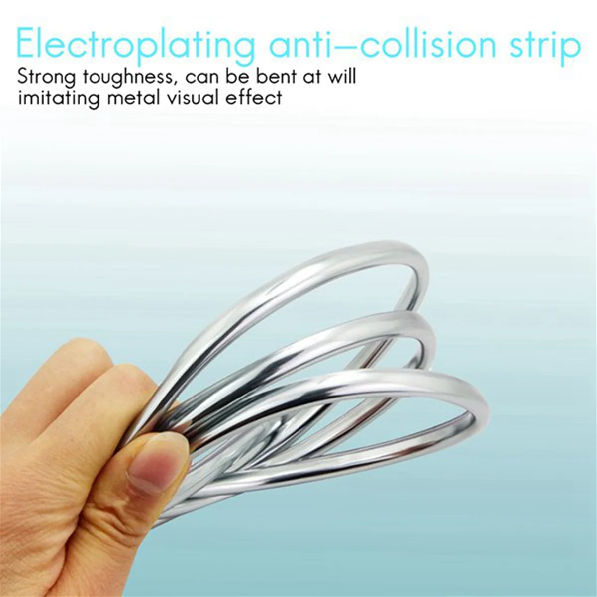 10 шт. 20 футов хромированная защитная накладка на дверь автомобиля