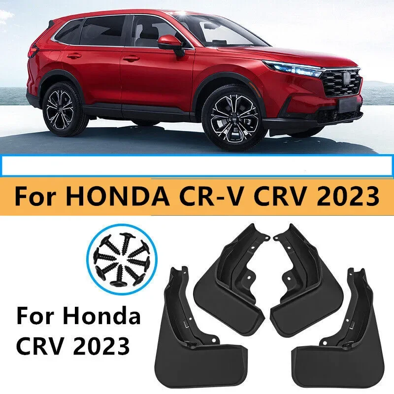 

4Pcs Splash Guards Mud Flaps Mud Fender Mudguard Flares Flap Splash Mud Accessories For HONDA CR-V CRV 2023