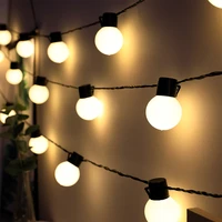 5m patio string light 20led outdoor garland lights globe bulb fairy string light new year party garden patio garlands decorate