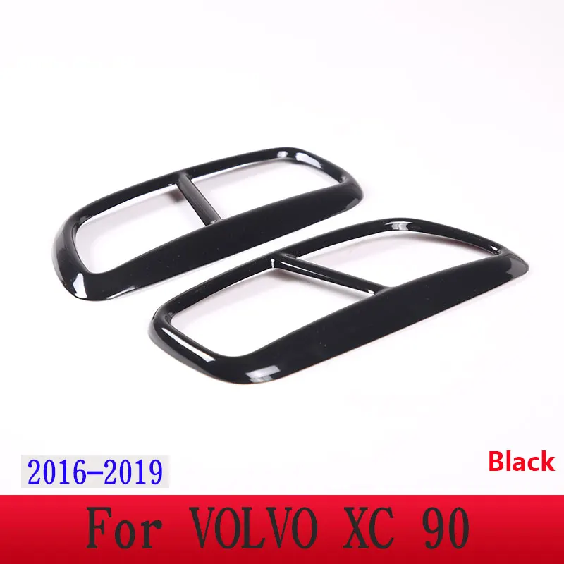 

Автомобильный глушитель из нержавеющей стали для Volvo XC60 S60 XC90 S90 V90, выхлопная труба, декоративная крышка, автомобильные аксессуары