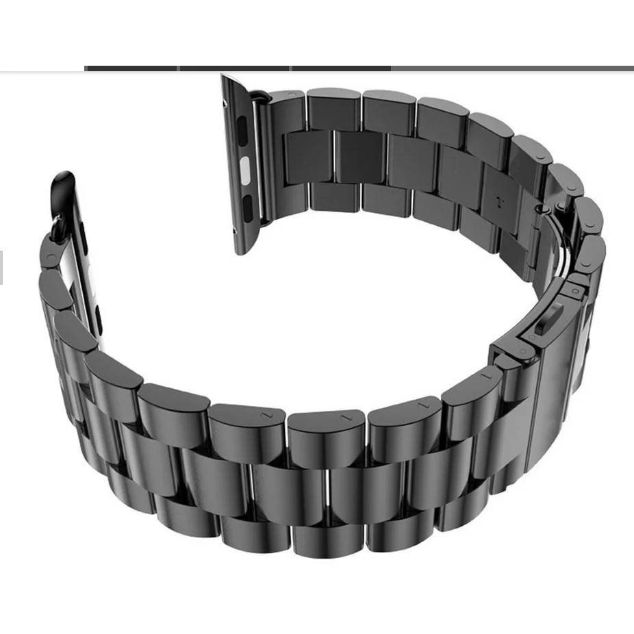 

For Apple Watch Band 42mm Gold Stainless Steel Bracelet