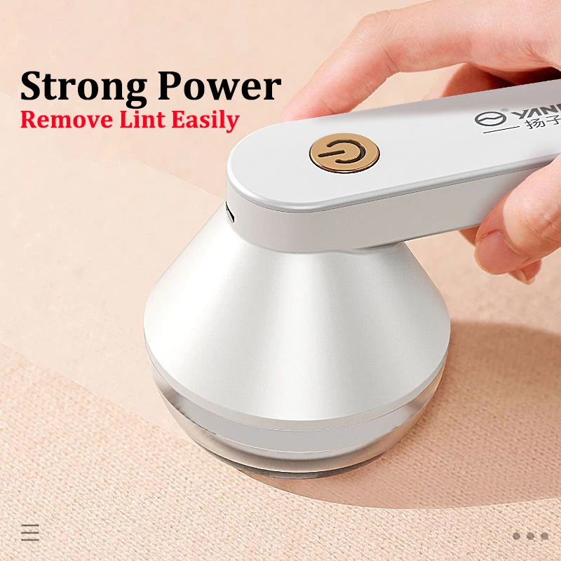 

Rechargeable Sweater Shaver Strong Hair Ball Trimmer, Clothes Pilling Shaver, Hair Stripper, Electric Hair Removal Tool for Home