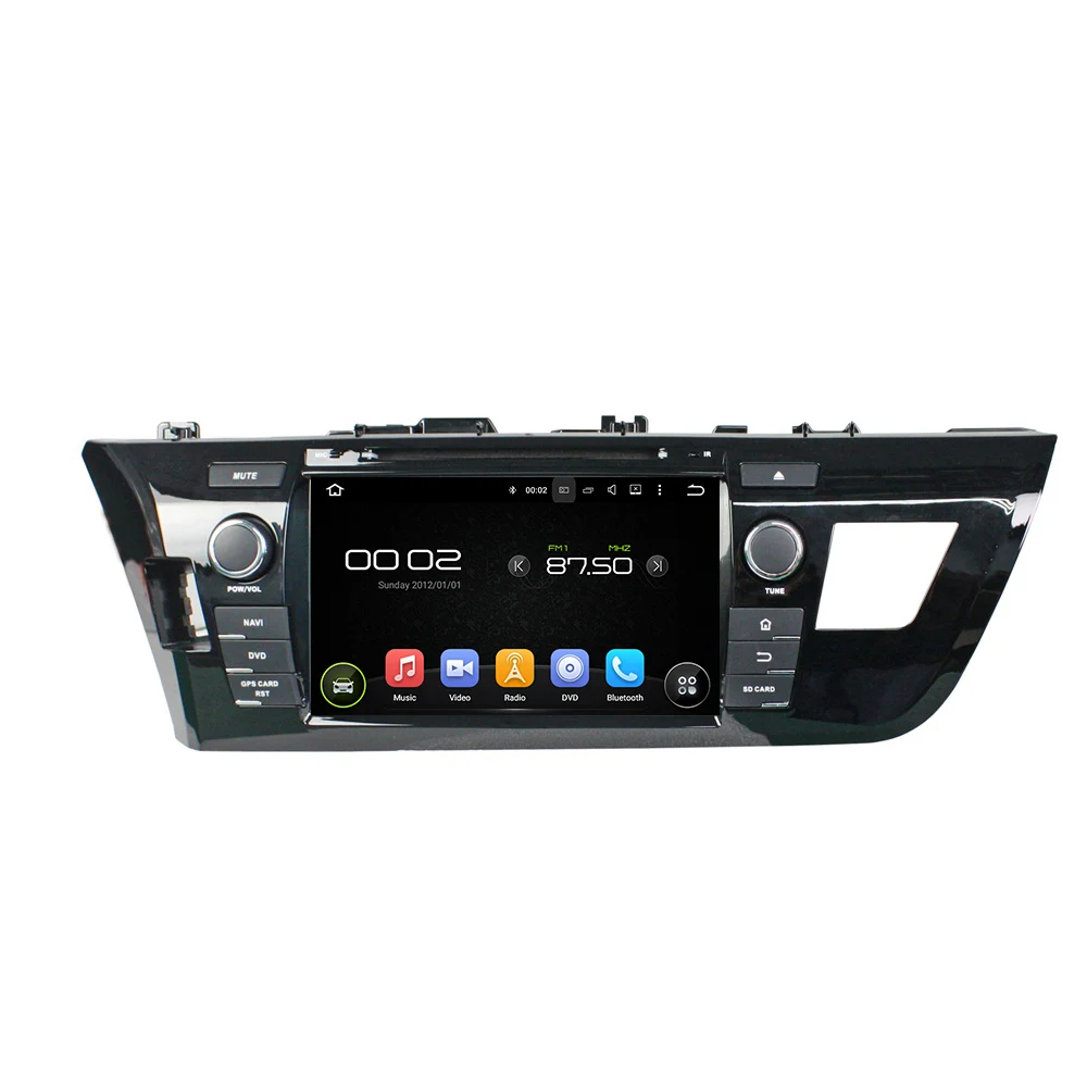 

8" 2 Din 6 Core Android 10.0 Car DVD Player For Toyota COROLLA 2013-2016 LHD Stereo 4+64G PX6 Car Audio Recorder DSP GPS Radio