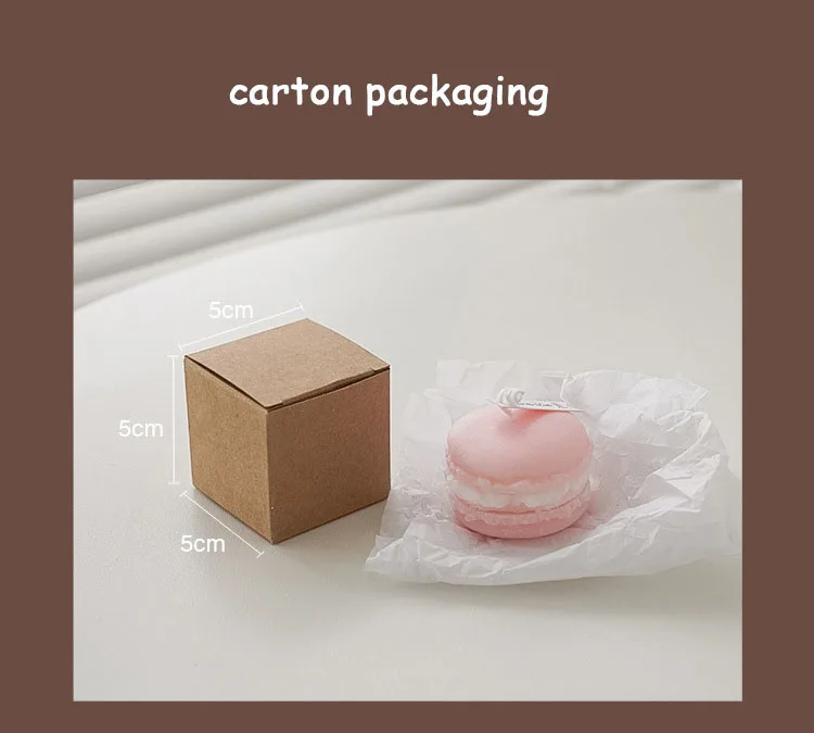 Ароматические свечи с имитацией макарона креативное домашнее украшение ручная