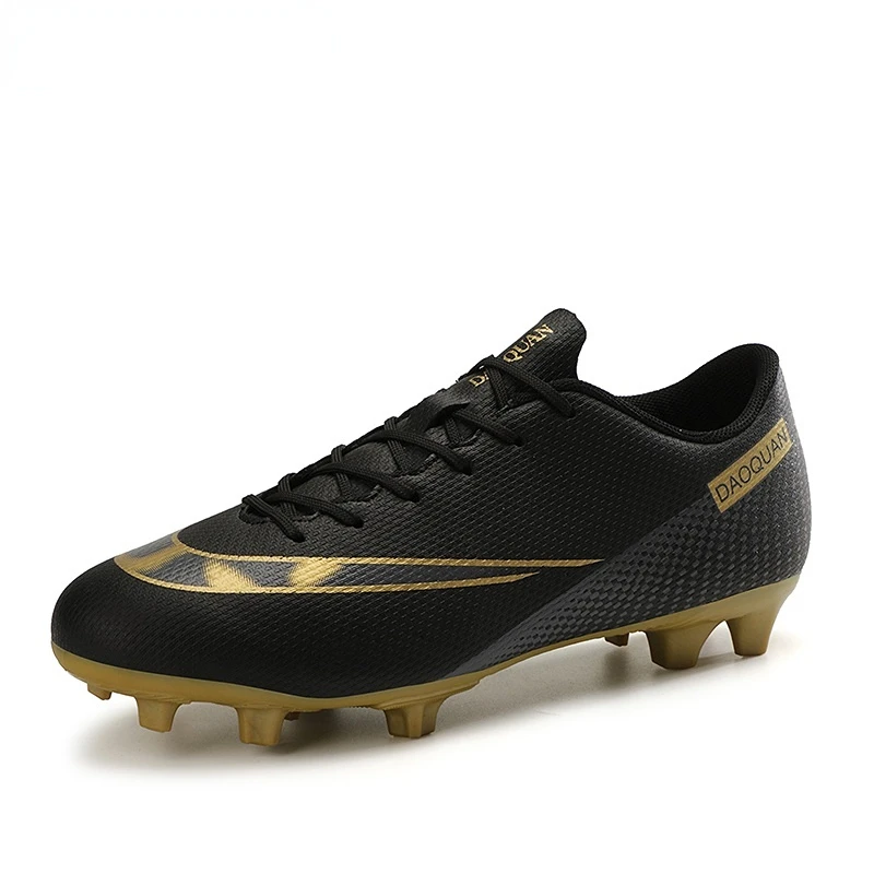 

2022 Men Soccer Shoes Adult Kids TF/FG Football Boots Cleats Grass Training Sport Footwear Sneakers Zapatos Soccer Plus Size