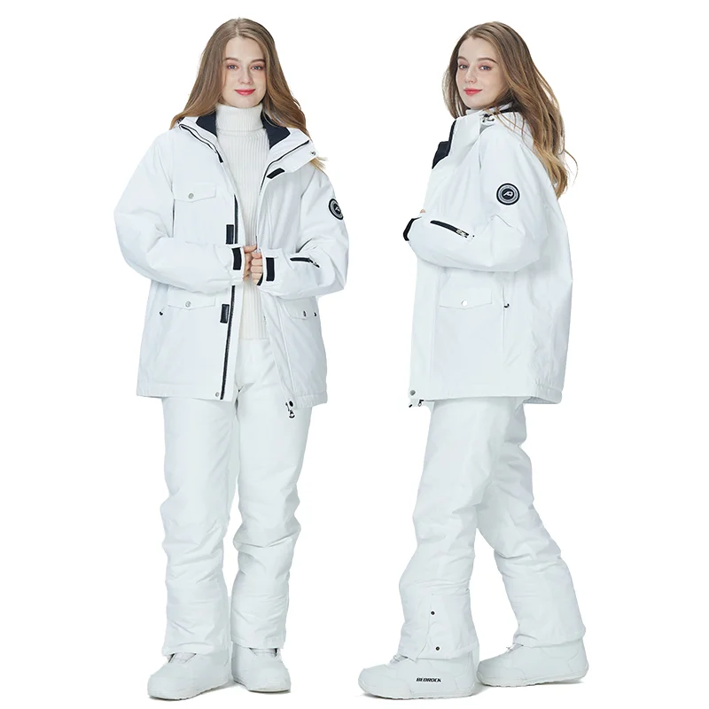 Ing Jacket Pants Sets Men Women Waterproof Windproof Ski Coat Fashion Costumes