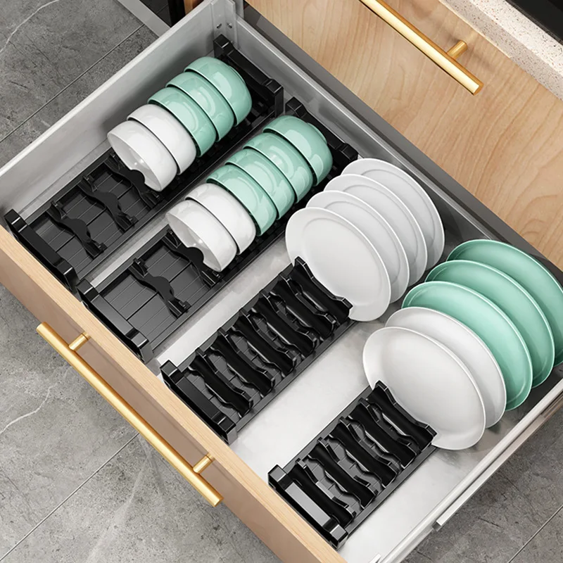 

Полка кухонная черная с выдвижным ящиком 40/45 см