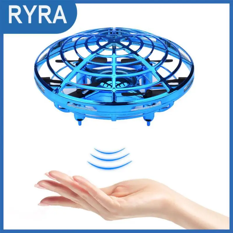 

Mini Drone Ufo Hand Operated RC Helicopter Christmas Gift For Kids Drone Infrared Induction Aircraft Flying Ball Toys For Kids