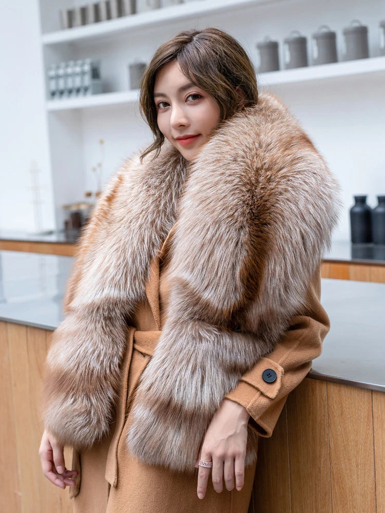 Рисунок 3 - Шаль из натурального Лисьего меха