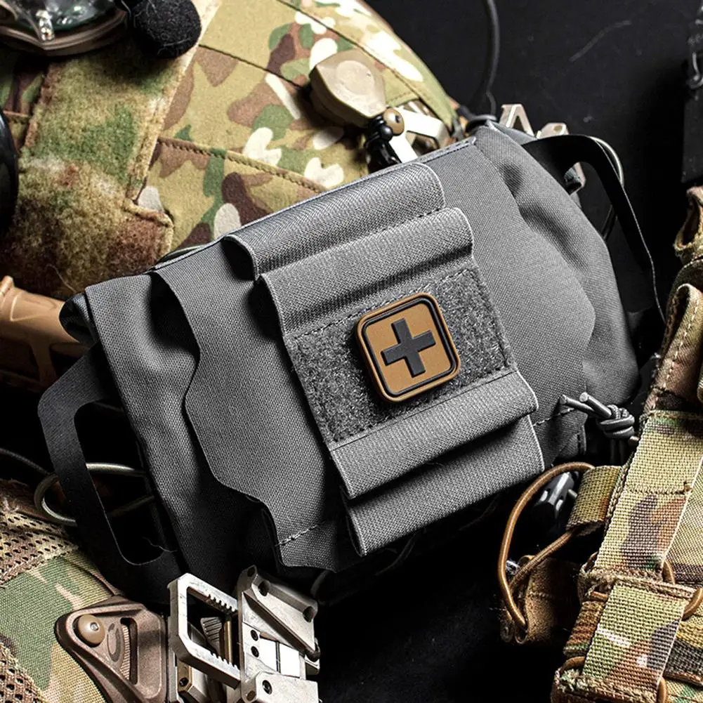 

Tactical Pouch Detachable Liner Rapid Deployment Tactical Outdoor Medical First Aid Bag Portable Storage Carry Bag