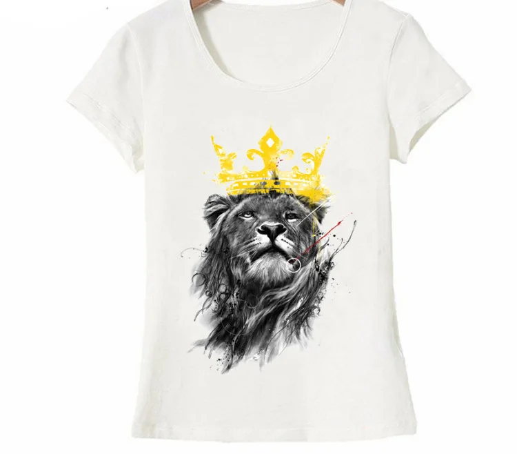 

Women's short sleeved spring/summer dress Student leisure a generation cartoon print fashion circle collar casual girls T-shirt