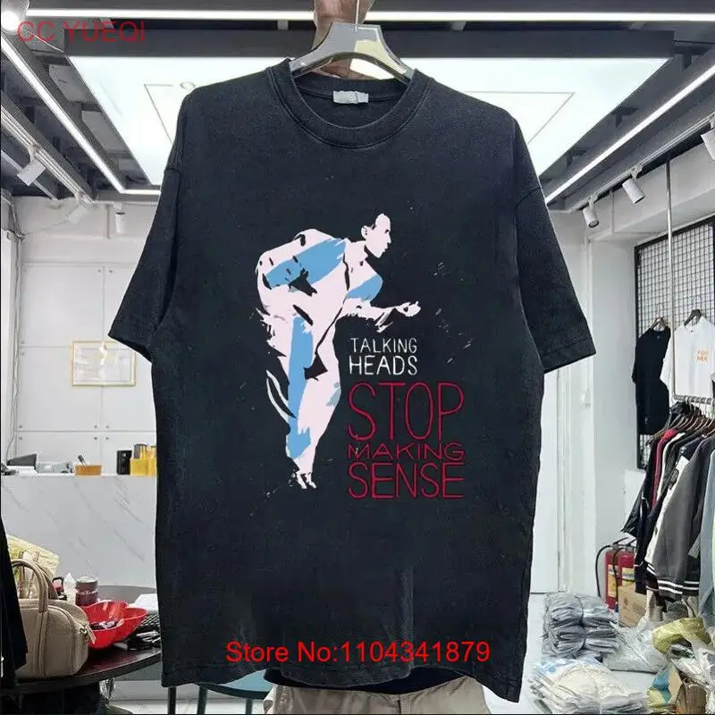 Футболка Talking Heads Stop Making Sense мужская модная футболка всех размеров TT9302