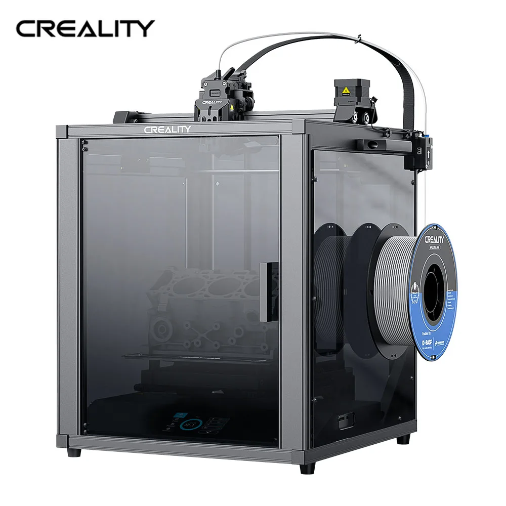 

Деталь для 3D-принтера CREALITY Ender-5 S1, акриловый многофункциональный съемный корпус с постоянной температурой, функцией шумоподавления, защитой от пыли