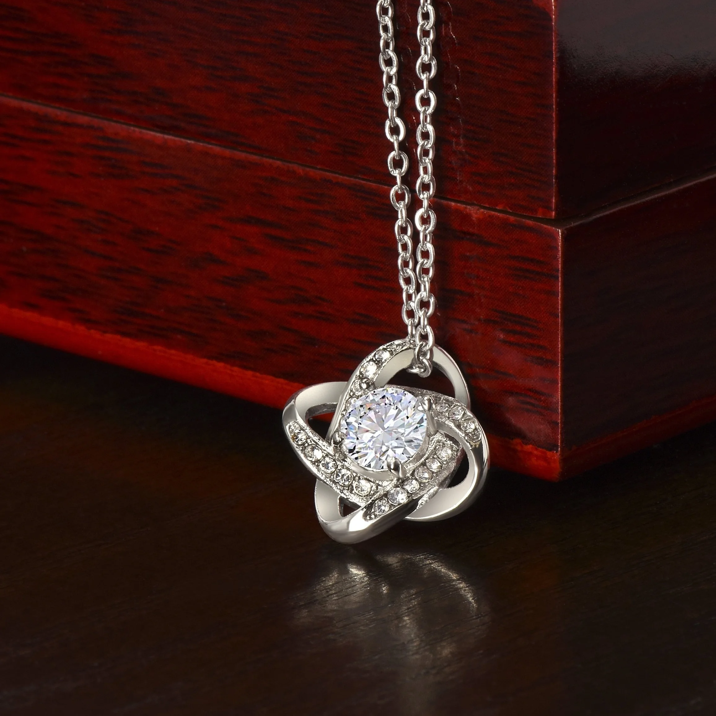 Элегантное Женское Ожерелье С Подвеской Из Камня Fianit Подарок На Рождество День