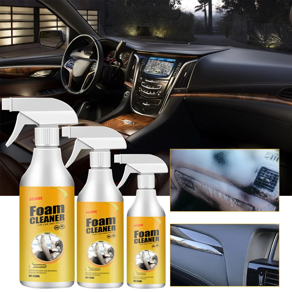 Многофункциональное Чистящее Средство Для Салона Автомобиля С Пенопластовой