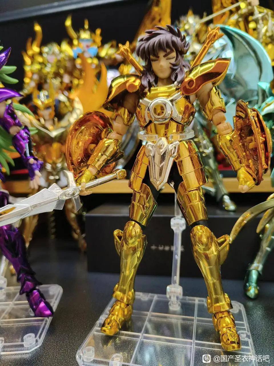 Фото Фигурка-герой Зодиака Доко (Весы) из серии Saint Seiya Myth Cloth EX, модель CS, с доставкой в течение 24 часов, в наличии №2