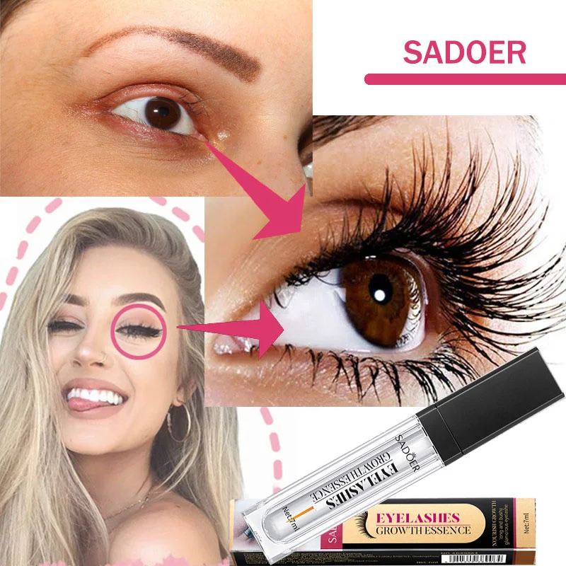 Eyelash Fast Growth Serum Eyebrow Enhancer Longer Fuller Thicker Lashes Lashes Lengthening Nourishing Essence Thin Eyebrows Care