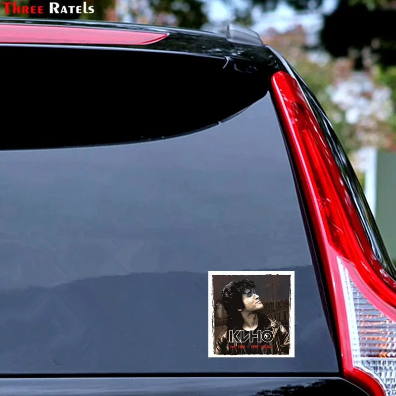 

Three ratels FTC-744# Viktor Tsoi(Movie) window wall car sticker vinyl decal auto stickers for bumper decor
