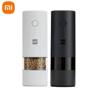 xiaomi youpin electric automatic mill pepper and salt grinder led light 5 modes peper spice grain pulverizer for cooking